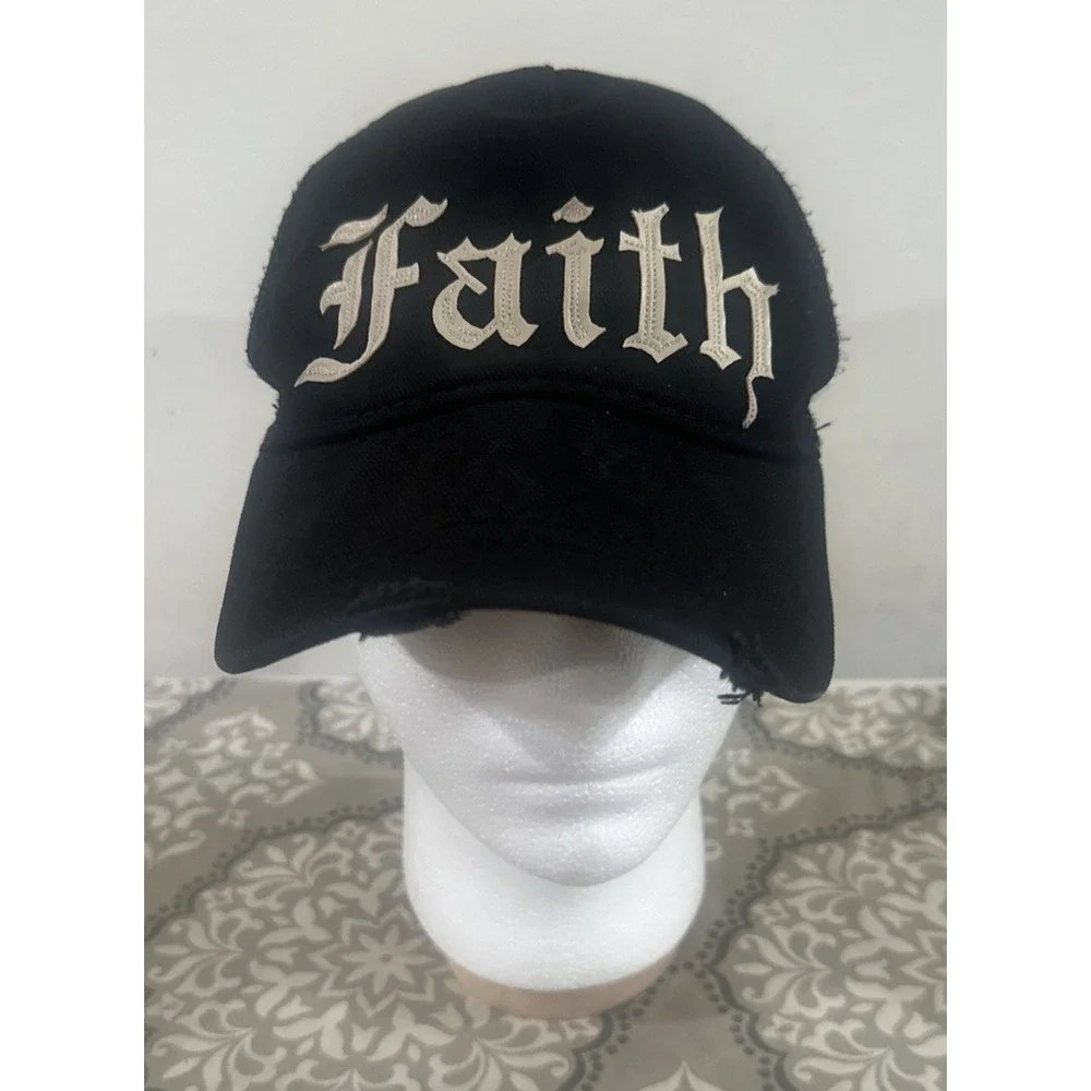 Faith Connexion in clothin Black  Trucker Hat Cap One Size